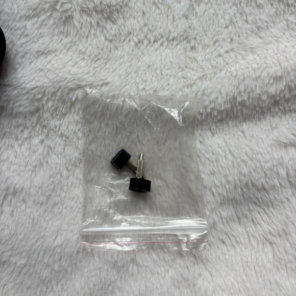 Le Château Stiletto Ankle Boots Black Suede Look Platform Booties Size 10/40 - Picture 12 of 12